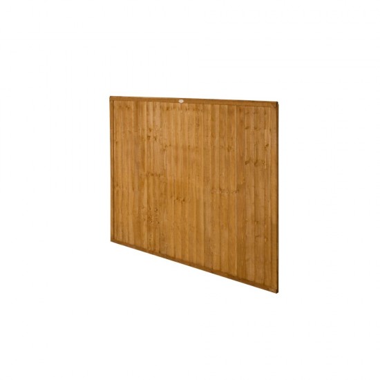 6ft x 5ft (1.83m x 1.52m) Forest Garden Closeboard Fence Panel (Pack of 3)