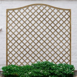 1.8m x 1.8m Forest Garden Pressure Treated Decorative Europa Hamburg Garden Screen (Pack of 3) 1.8m x 1.8m Forest Garden Pressure Treated Decorative Europa Hamburg Garden Screen (Pack of 3)