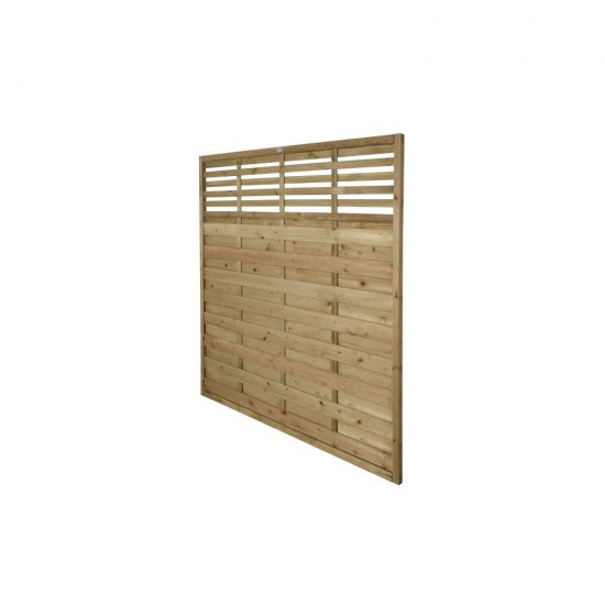 1.8m x 1.8m Forest Garden Pressure Treated Decorative Kyoto Fence Panel (Pack of 3) 1.8m x 1.8m Forest Garden Pressure Treated Decorative Kyoto Fence Panel (Pack of 3)
