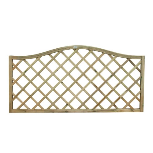 1.8m x 0.9m Forest Garden Pressure Treated Decorative Europa Hamburg Garden Screen (Pack of 4) 1.8m x 0.9m Forest Garden Pressure Treated Decorative Europa Hamburg Garden Screen (Pack of 4)