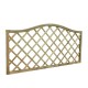 1.8m x 0.9m Forest Garden Pressure Treated Decorative Europa Hamburg Garden Screen (Pack of 4)