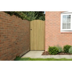 Forest Garden Heavy Duty Dome Top Tongue and Groove Gate 6ft (1.80m High) Forest Garden Heavy Duty Dome Top Tongue and Groove Gate 6ft (1.80m High)