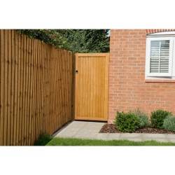 Forest Garden Board Gate Dip Treated Golden Brown 1820mm x 910mm Forest Garden Board Gate Dip Treated Golden Brown 1820mm x 910mm