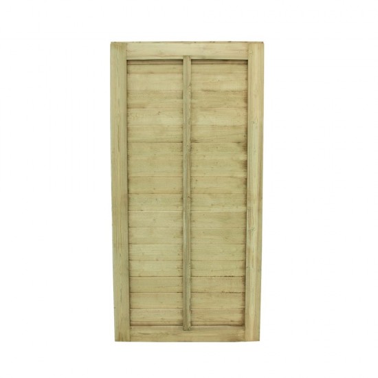 Forest Garden Square Lap Gate Pressure Treated (1820mm x 910mm)