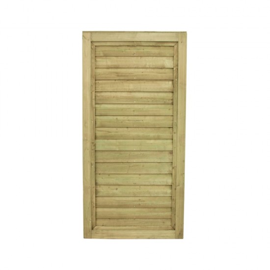 Forest Garden Square Lap Gate Pressure Treated (1820mm x 910mm)