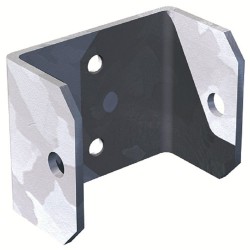 46mm Grange Fencing Metpost Metclip Fencing Bracket 46mm Grange Fencing Metpost Metclip Fencing Bracket