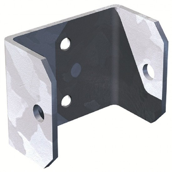 46mm Grange Fencing Metpost Metclip Fencing Bracket