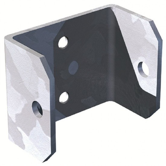 52mm Grange Fencing Metpost Metclip Fencing Bracket (Bucket of 250) 52mm Grange Fencing Metpost Metclip Fencing Bracket (Bucket of 250)