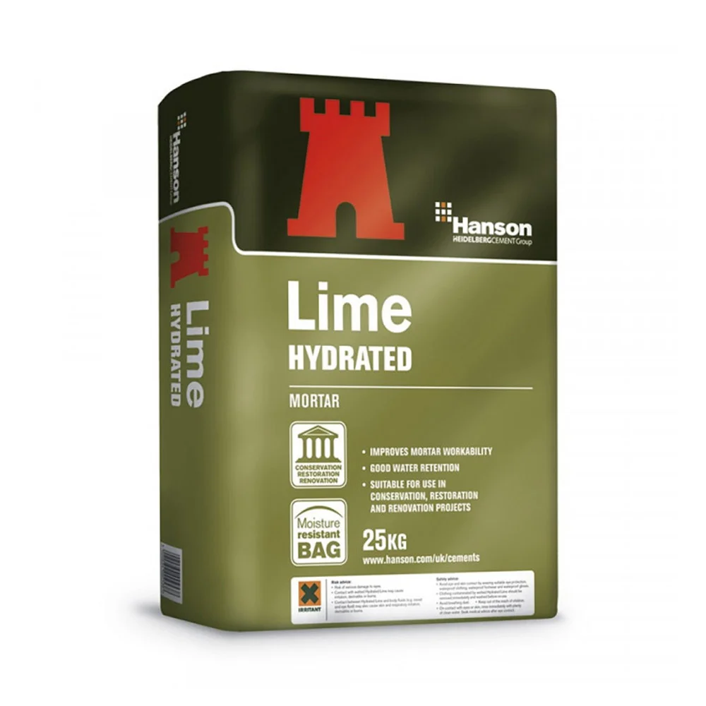 Hanson Castle Hydrated Lime 25Kg Brighton Store