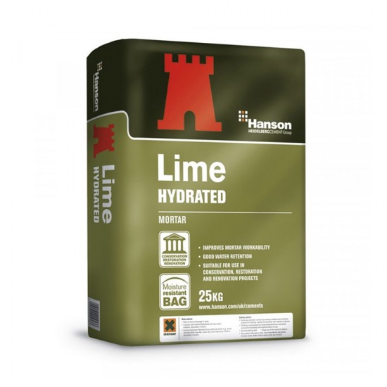 Hanson Castle Hydrated Lime 25Kg