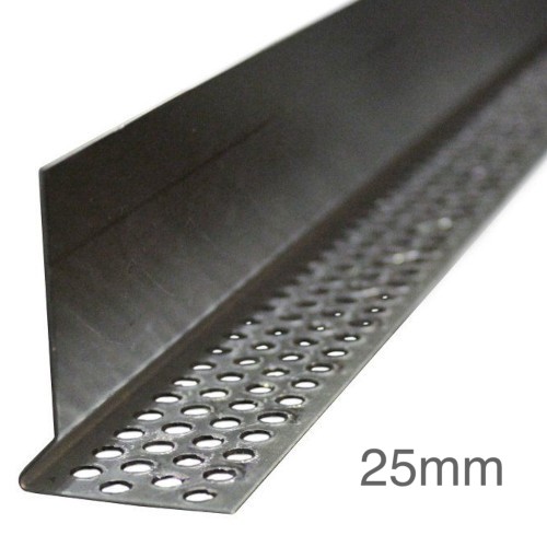 25mm Hardie Plank Aluminium Starter Profile with Ventilation - 3m Length 25mm Hardie Plank Aluminium Starter Profile with Ventilation - 3m Length