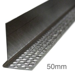 50mm Hardie Plank Aluminium Starter Profile with Ventilation - 3m Length 50mm Hardie Plank Aluminium Starter Profile with Ventilation - 3m Length