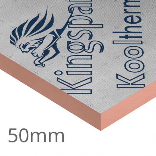 50mm Kingspan Kooltherm K15 Rainscreen Board - 6 pack
