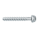 Concrete screws with hexagonal head 10.0x70 (50pcs)