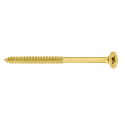 Hardened wood screws with a countersunk head 4 x 70 with partial thread (250 pcs) Hardened wood screws with a countersunk head 4 x 70 with partial thread (250 pcs)