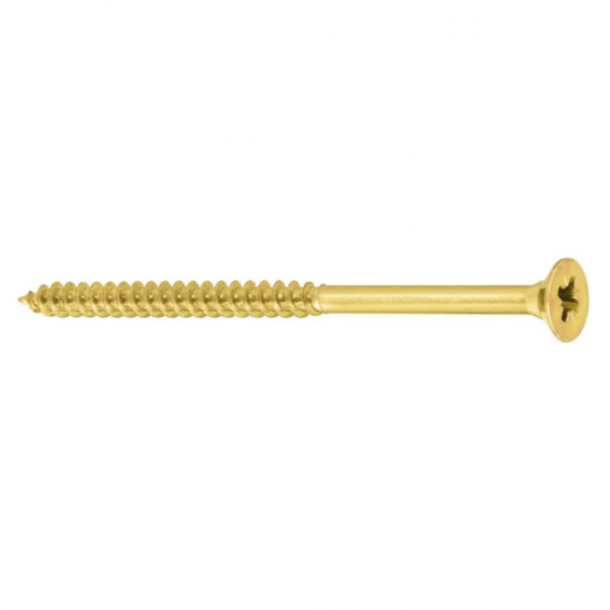 Hardened wood screws with a countersunk head 4 x 70 with partial thread (250 pcs)