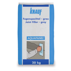 Knauf Aquapanel Cement-Bound Joint Filler - Grey 20kg Knauf Aquapanel Cement-Bound Joint Filler - Grey 20kg