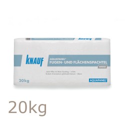Knauf Aquapanel Cement-bound Joint Filler and Skim Coat - White 20kg Knauf Aquapanel Cement-bound Joint Filler and Skim Coat - White 20kg
