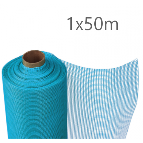 Knauf Aquapanel Exterior Reinforcing Mesh - Blue 50m Knauf Aquapanel Exterior Reinforcing Mesh - Blue 50m