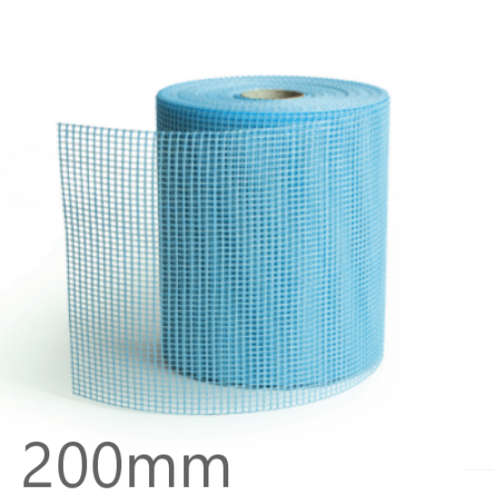 Knauf Aquapanel Exterior Reinforcing Tape - Blue 200mm