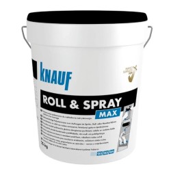 Knauf Roll and Spray Max - Ready-to-use Polymer Putty - 25 Kg