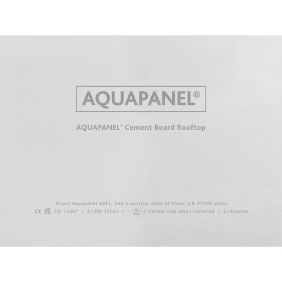 6mm Knauf Rooftop Aquapanel Cement Board - 900mm x 1200mm