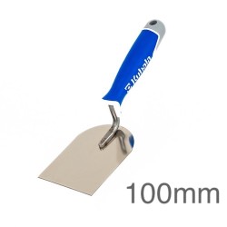 100mm Kubala Stucco Trowel - Stainless Steel Blade with a Welded-on Soft Handle 100mm Kubala Stucco Trowel - Stainless Steel Blade with a Welded-on Soft Handle