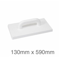Polystyrene Float - Finishing Float for Plastering - 130mm x 590mm Polystyrene Float - Finishing Float for Plastering - 130mm x 590mm
