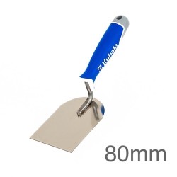 80mm Kubala Stucco Trowel - Stainless Steel Blade with a Welded-on Soft Handle 80mm Kubala Stucco Trowel - Stainless Steel Blade with a Welded-on Soft Handle