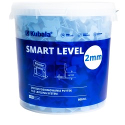 Kubala Clips Smart Level 2mm - 800 Pieces + Bucket 20L