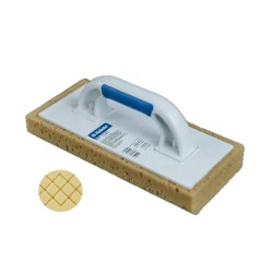 Kubala Plastic Float With X-Shaped Block Cut Washboy Sponge - for Cleaning Tiles - 140mm x 280mm Kubala Plastic Float With X-Shaped Block Cut Washboy Sponge - for Cleaning Tiles - 140mm x 280mm