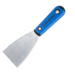 25mm Kubala Stainless Steel Spatula - Conically Ground Edge - 2K Soft handle - Silver Line 25mm Kubala Stainless Steel Spatula - Conically Ground Edge - 2K Soft handle - Silver Line
