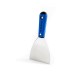 60mm Kubala Stainless Steel Spatula - Conically Ground Edge - 2K Soft handle - Silver Line 60mm Kubala Stainless Steel Spatula - Conically Ground Edge - 2K Soft handle - Silver Line