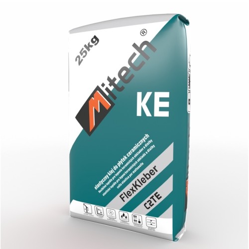 MITECH KE - Flexible Ceramic Tile Adhesive (C2TE) - 25kg