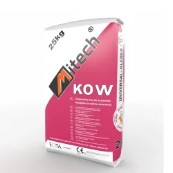 MITECH KO-W - Universal Adhesive for Mineral Wool (MW) in Thermal Insulation Systems - 25kg
