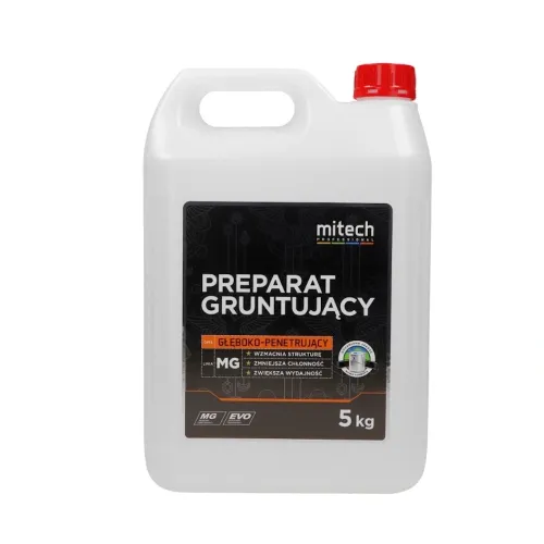 MITECH MG - Deep Penetrating Primer for Mineral Substrates - 5kg MITECH MG - Deep Penetrating Primer for Mineral Substrates - 5kg