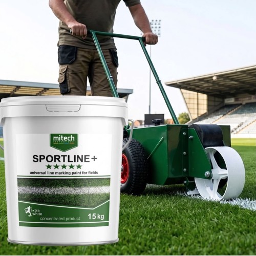 MITECH SPORTLINE-Plus – Paint for Marking Lines on Playing Fields - 15kg