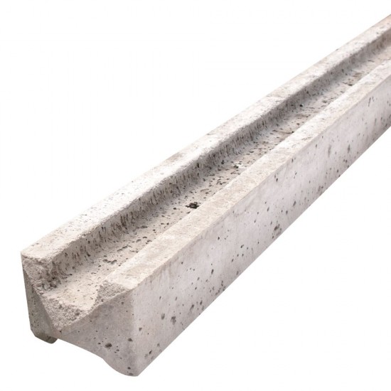 Marshalls Concrete Fence Post Slotted Intermediate 10ft Marshalls Concrete Fence Post Slotted Intermediate 10ft