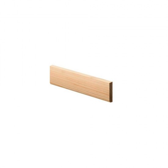 19mm x 50mm x 2.1m Metsa Architrave Pencil Round Std