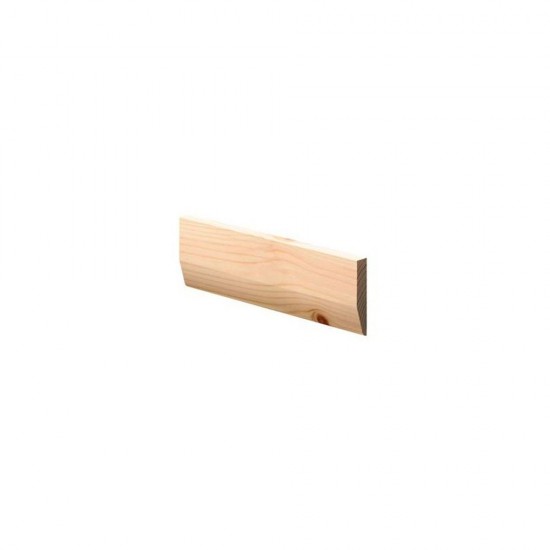 19mm x 50mm x 2.1m Metsa Architrave Chamfered Std