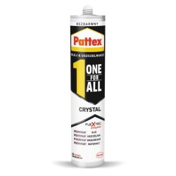 Pattex One-for-All Crystal Polymer Adhesive Sealant (290g) Pattex One-for-All Crystal Polymer Adhesive Sealant (290g)