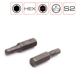HEX4 Screwdriver Bits PRO 25mm - 10 pack HEX4 Screwdriver Bits PRO 25mm - 10 pack