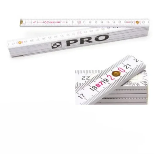 2m Table Ruler PRO 2m Wood Folding Ruler | Unity Building Supplies | UK Delivery