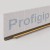 6mm Profigips Brown PVC APU Bead with Mesh - Window Profile with Gasket - 2.5m length