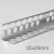25x25mm Profigips Aluminium Corner Bead - 2.5m length