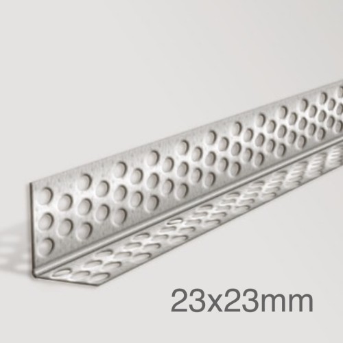 23x23mm Profigips Aluminium Corner Bead - Mottled Finish - 2.5m length