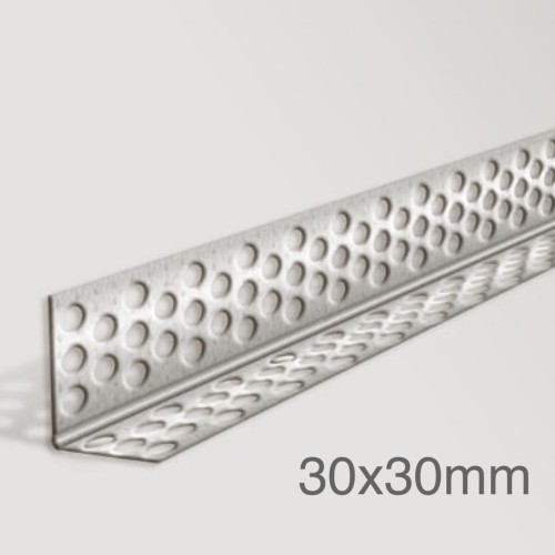 30x30mm Profigips Aluminium Corner Bead - Mottled Finish - 2.5m length