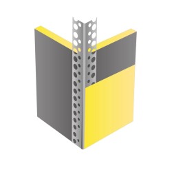 18x18mm Profigips Aluminium Corner Bead - 2.5m length