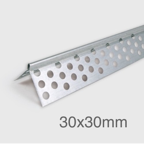 30x30mm Profigips Perforated Steel Corner Bead - 2.5m length