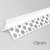 13mm PVC Corner Profile for Wet Render - Angle Bead - 2.5m length